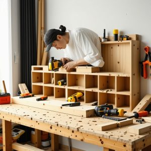 DIY projekti: Korak po korak vodič za pravljenje drvenih polica kod kuće