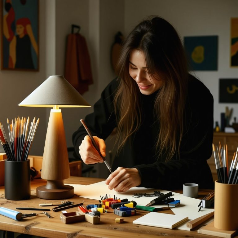 Kako napraviti DIY lampe za kreativni kutak kod kuće