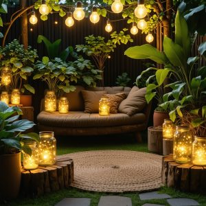 Kako napraviti unikatne DIY lampe za baštensku atmosferu