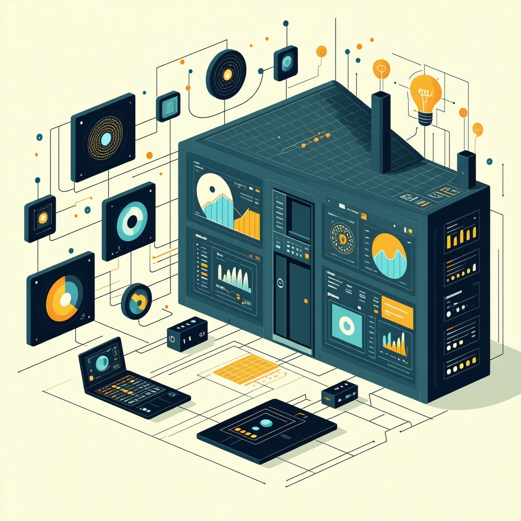 Dashboard displaying IoT connected devices and energy analytics for smart home