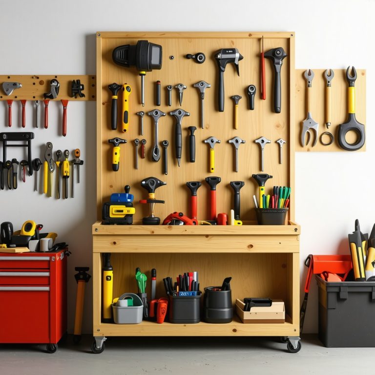 Kako napraviti DIY stalak za alat u radionici kod kuće