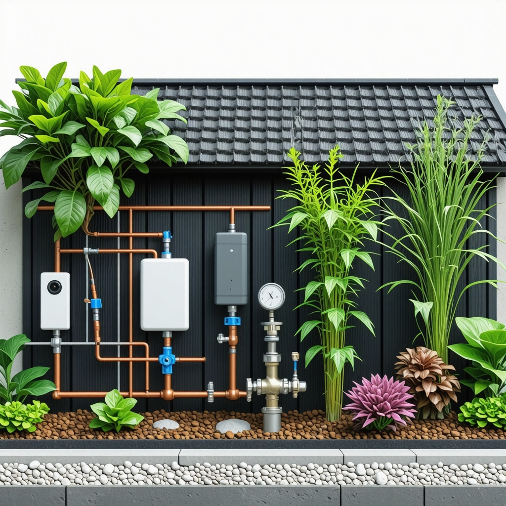 Smart home water-saving DIY system with IoT sensors and automated irrigation in garden