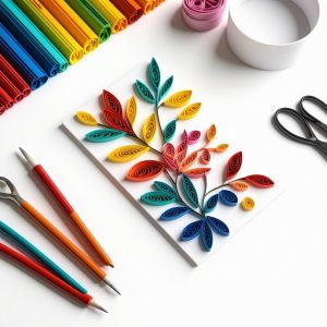 Alati i tehnike za quilling: Vodič za kreativno izražavanje