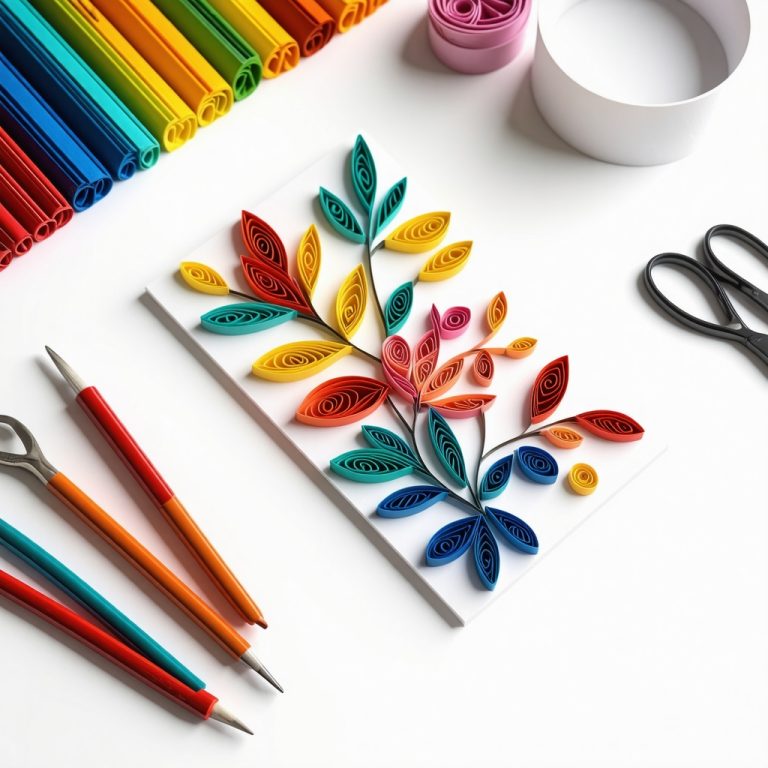 Alati i tehnike za quilling: Vodič za kreativno izražavanje