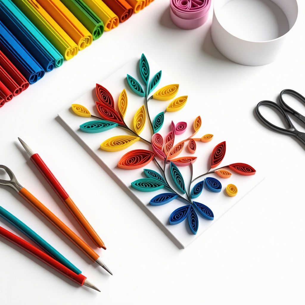 Alati i tehnike za quilling: Vodič za kreativno izražavanje