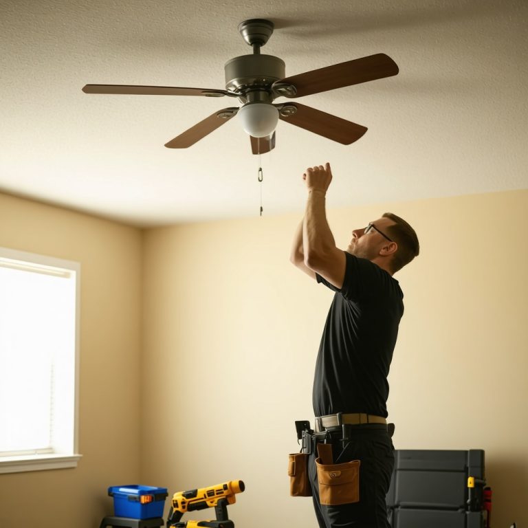 Balansiranje plafonskog ventilatora: Efikasni DIY vodič za sigurnost