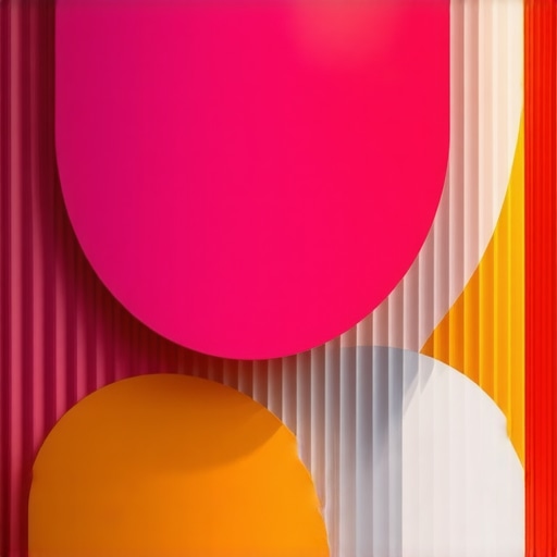 Contemporary home interior showcasing digital art and 3D printed decorations