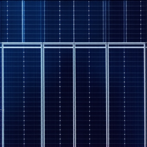 State-of-the-art solar panels with weather protection and optimal placement for long-lasting outdoor use.