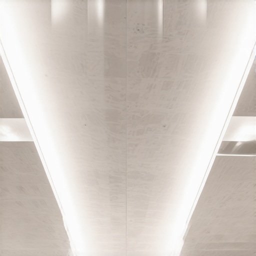 Interior ceiling with multiple textures and hidden LED lighting, styled professionally.