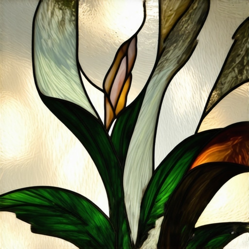 Close-up of a stained glass artist applying advanced copper foil techniques