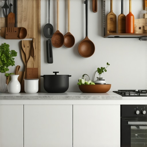 Creative DIY decor ideas for kitchen using recycled materials and modern techniques