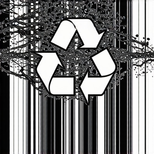 Recycling processes involving heat treatment and eco-additives in a workshop setting