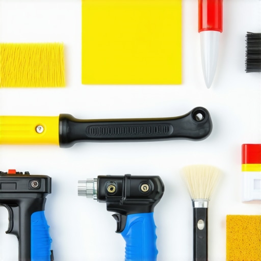 Modern tools and materials for drywall repair and renovation