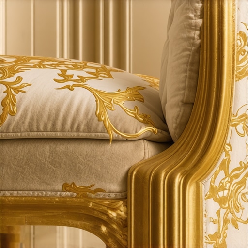 Nanošenje zlatnih listića na nameštaj: Elegancija i unikatnost u dekoraciji