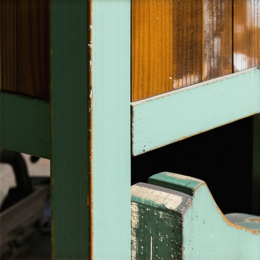 Detalj restauracije vintage nameštaja Sanding and painting vintage wooden furniture with eco-friendly paint