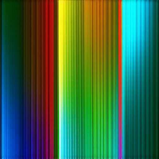 Innovative Materials in Stained Glass Art Close-up of advanced glass with luminous and self-healing properties used in stained glass artworks.