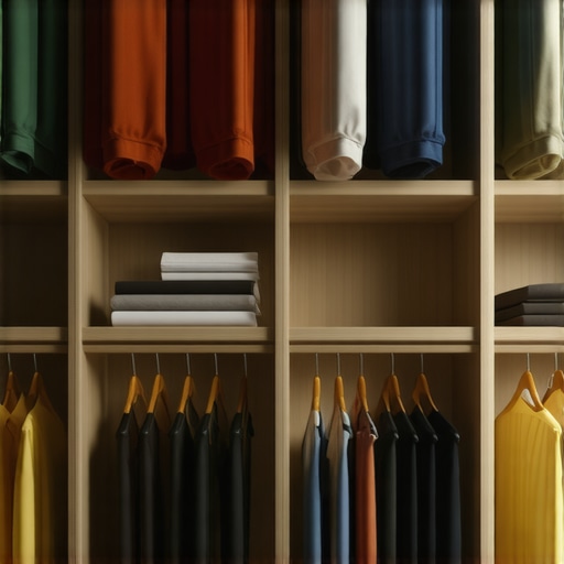 Innovative Smart Wardrobe Design Futuristic custom wardrobe with smart technology integration