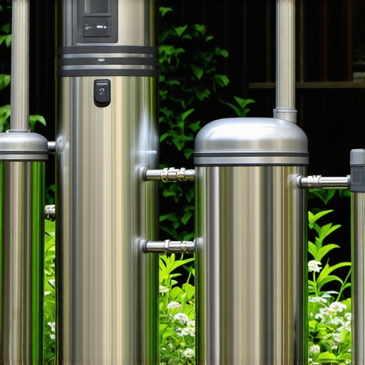 Inovativni sistemi za filtraciju kišnice Visokotehnološki sistem za filtraciju kišnice sa senzorima i pametnim kontrolama u vrtu