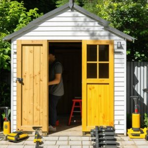 Izgradnja praktične baštenske kućice: Korak-po-korak vodič za vaš vrt