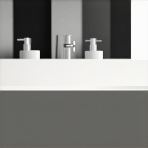 Nano-coating technology on bathtub surface Close-up of a bathtub with nano-coating protective layer