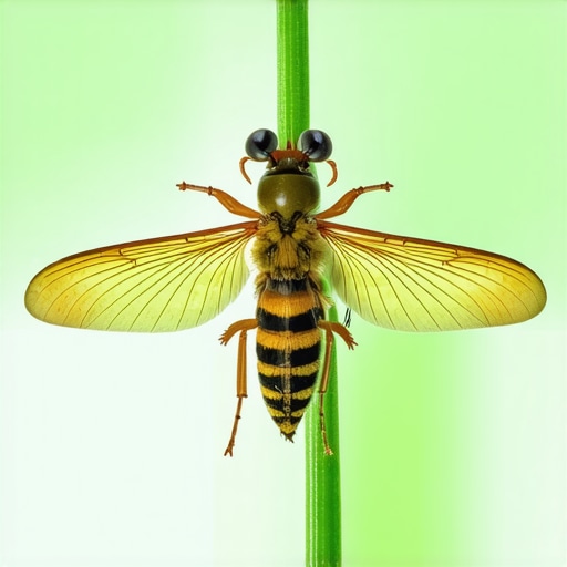 Nanotech in Natural Pest Repellents Illustration of nanotechnology application in developing eco-friendly pest repellents for gardens