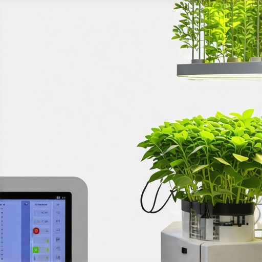 Prikaz pametnog hidroponskog sistema sa senzorskim uređajima i digitalnim kontrolerima za optimalan rast biljaka