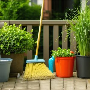 Praktični Trikovi za Čišćenje i Održavanje Vašeg Balkona i Terase