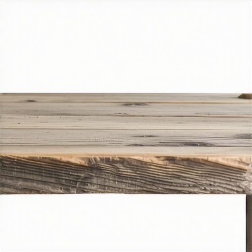 Rustic Wooden Shelf Close-Up Close-up of rustic wooden shelf showing grains and aged details