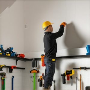 Sigurna instalacija polica na kosom plafonu: Korak-po-korak vodič za početnike