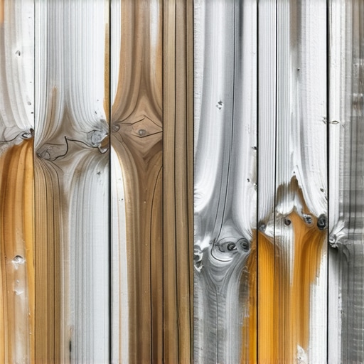 Close-up of aged reclaimed wood showing grain and weathering details