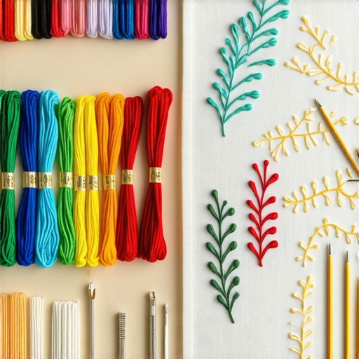 DIY šabloni za ručno vezenje: Jednostavni i elegantni motivi za početnike