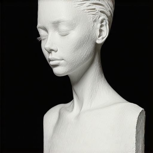 Digital design of polymer clay figurine High-resolution digital sketch showing layering techniques for realistic polymer clay figurine