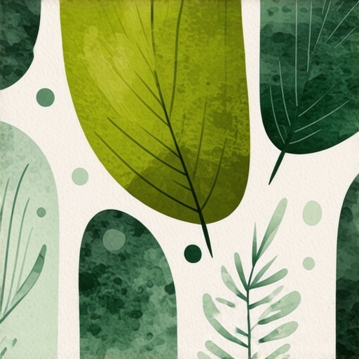 Eco-Friendly Textile Printing Techniques Illustration of natural dyeing and water-based ink printing on fabric