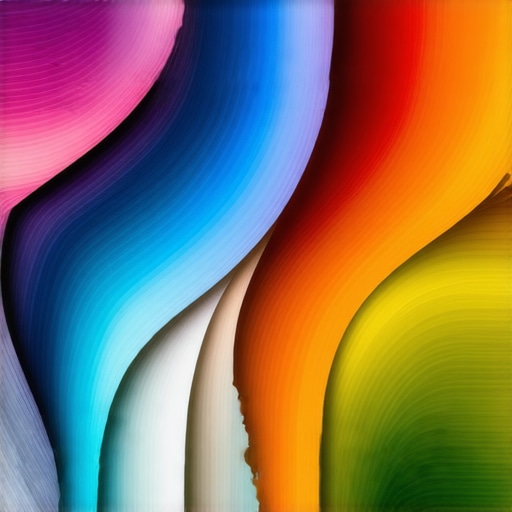 Expert Enkaustic Artwork with Layers Close-up of layered enkaustic painting showcasing texture and color depth