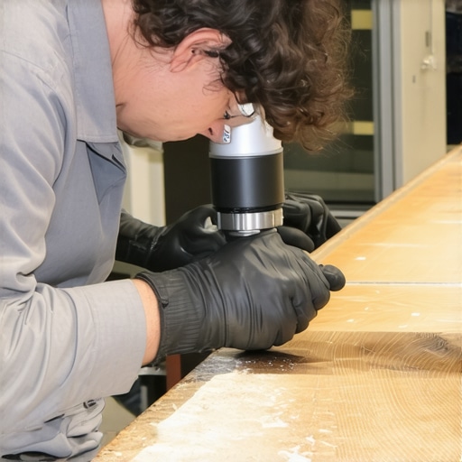 Advanced wood restoration equipment using ultrasonics and nanomaterials