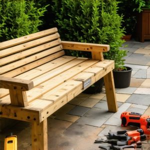 Kako napraviti spoljnu drvenu klupu: Planovi i saveti za jednostavnu gradnju