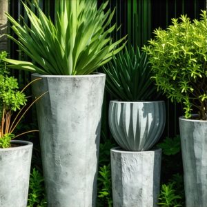 Kalupi za betonske saksije: Kreativne ideje za unikatne baštenske ukrase