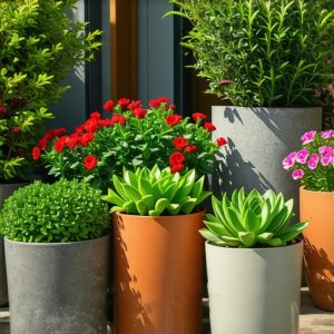 Kalupi za betonske saksije: Kreativne ideje za vaš vrt i terasu