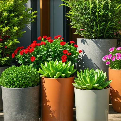 Kalupi za betonske saksije: Kreativne ideje za vaš vrt i terasu