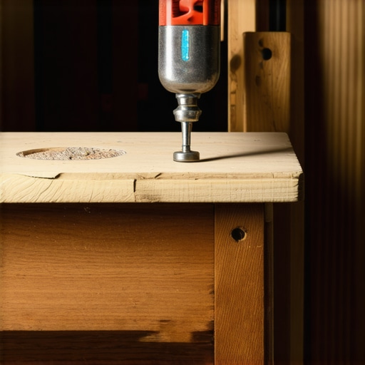 Close-up of antique wooden furniture restoration process showing craftsmanship and preservation techniques.