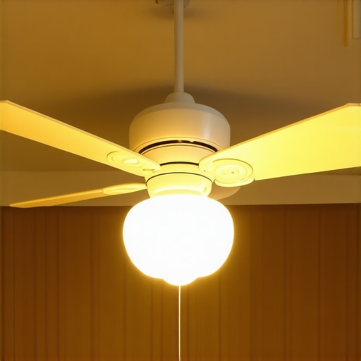 Personalized ceiling fan DIY project Customized ceiling fan with LED lights and decorative elements