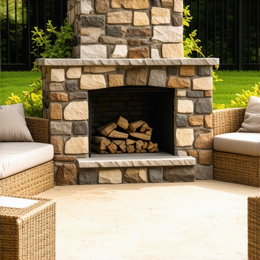 Planovi za kameno ognjište: Inspiracije i saveti za sigurnu gradnju na otvorenom