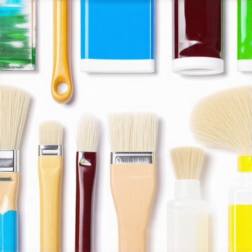 Različiti alati i materijali za emajliranje kade, prikaz na radnoj površini.