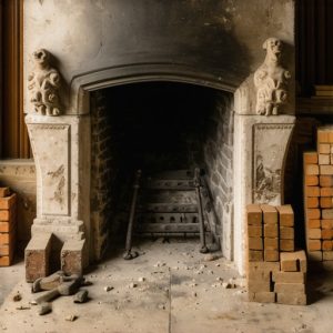 Restauracija starog kamina: jednostavni saveti za starinske retro komade