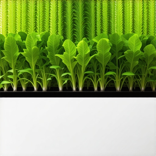 Smart IoT Sensors in Modern Vertical Hydroponics Close-up of IoT sensors monitoring a vertical hydroponic system with digital interface