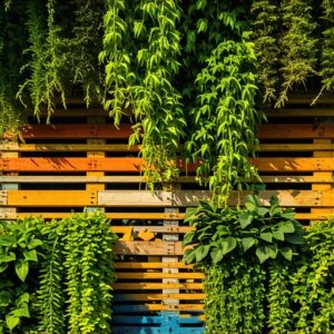 Vertikalni vrt od paleta: Kreativni projekti za osveženje prostora