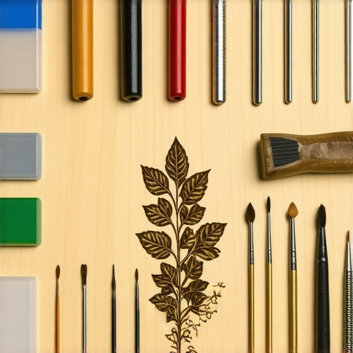 Profesionalni alati za pirografiju sa raznim vrhovima i kontrolnim elementima