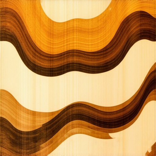 Detalji slojeva furnira sa kontrastnim teksturama Detalji slojeva furnira sa kontrastnim teksturama