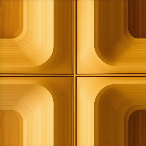 Digital layered veneer pattern Close-up of complex layered veneer design on luxurious furniture