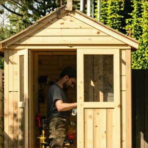 Izgradnja praktične baštenske kućice: Korak-po-korak vodič za početnike